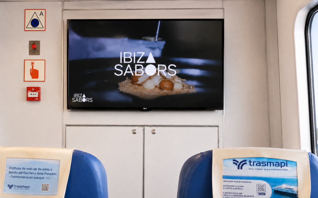 El sello Ibiza Sabors llega a los ferries: la promoción ya viaja entre Ibiza y Formentera