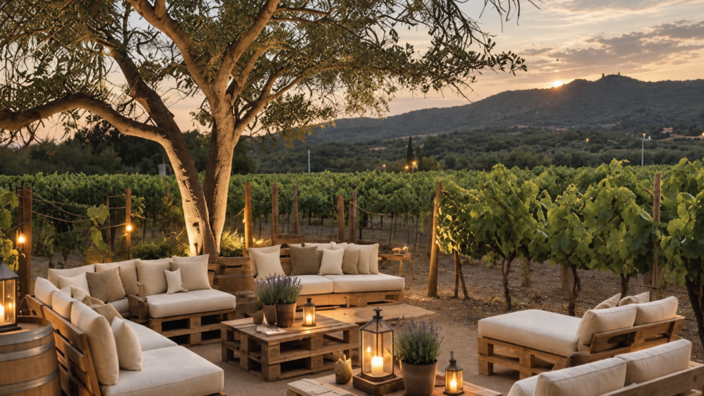 Entre Dos Viñas - Sunset Lounge Ibizkus cata de vinos Ibiza al atardecer entre viñedos - Entre Dos Viñas Ibizkus